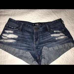 💙denim hollister shorts💙